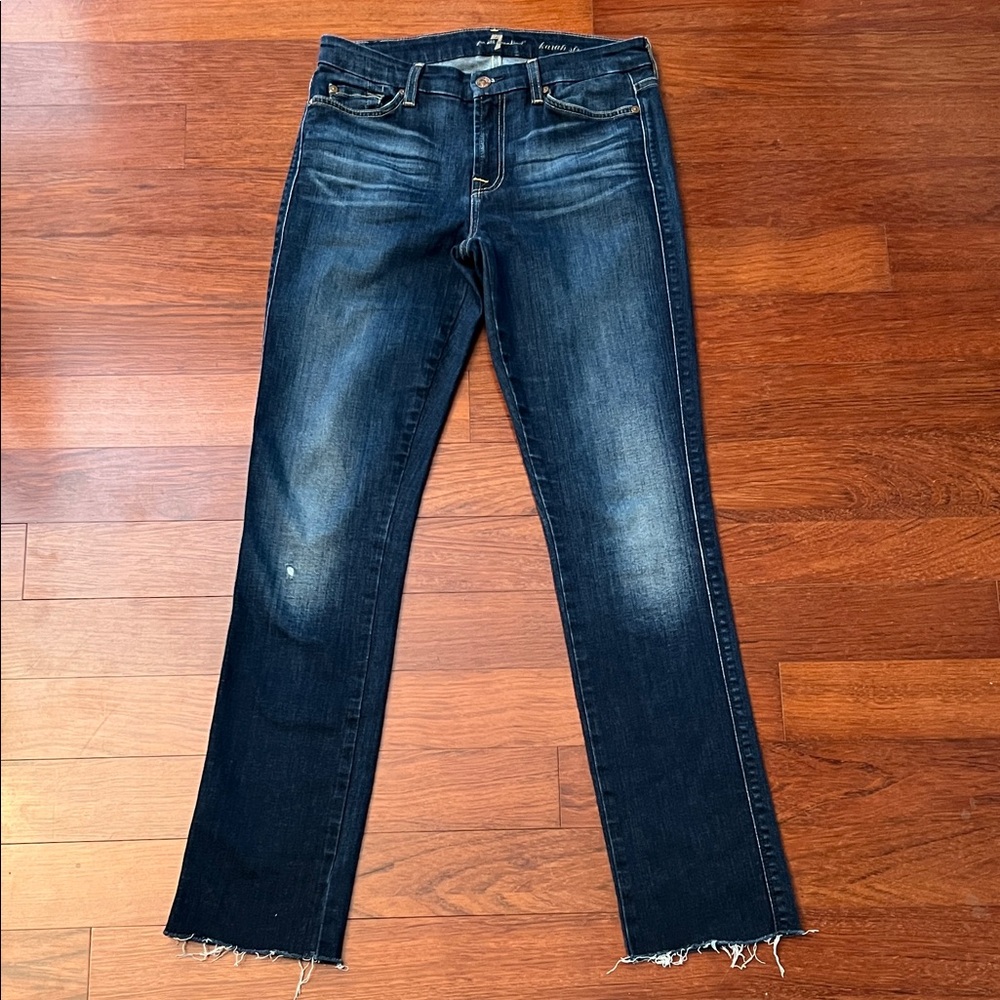 7 For All Mankind Straight Leg Jeans